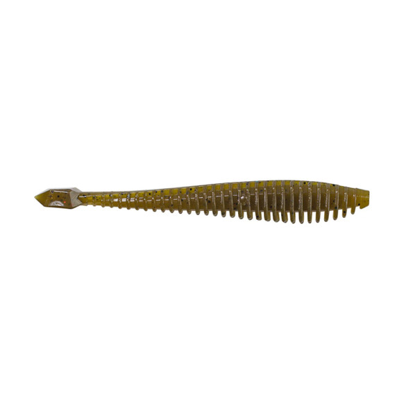 Image of the Lunkerhunt Hive Series Versa Fish in Green Pumpkin