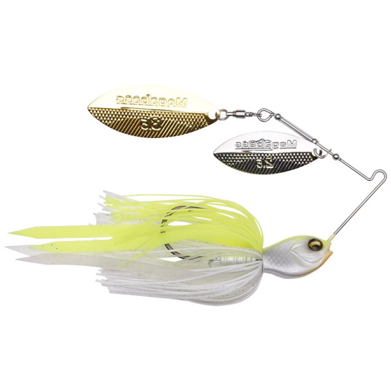 SV-3 Double Willow Spinnerbaits - White Chart