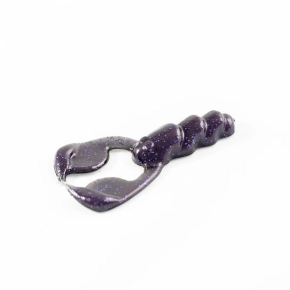 Image of the Motion Fishing Penny Craw Finesse Bait in Purple Smoke