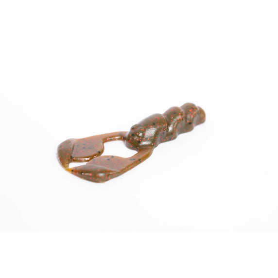 Image of the Motion Fishing Penny Craw Finesse Bait in Green Pumpkin Red