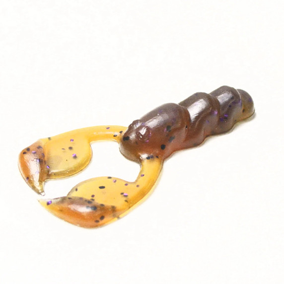 Image of the Motion Fishing Penny Craw Finesse Bait in Grapeseed