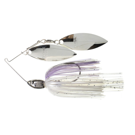 Image of the Nichols Lures Double Willow Catalyst Spinnerbait in Purple Haze
