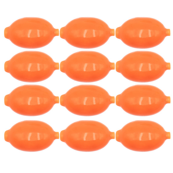 image of Rogers 2 oz. Coated Orange Egg Weights 12 Pack Image.
