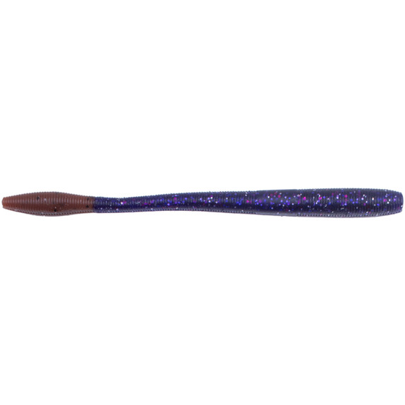 image of Rogers Tremor Finesse Worm - 6" - 10 Pack in PB&J.