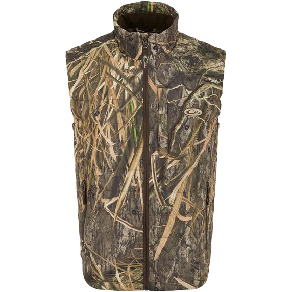 Drake MST Synthetic Down Pack Vest - Mossy Oak Shadow Grass Habiat
