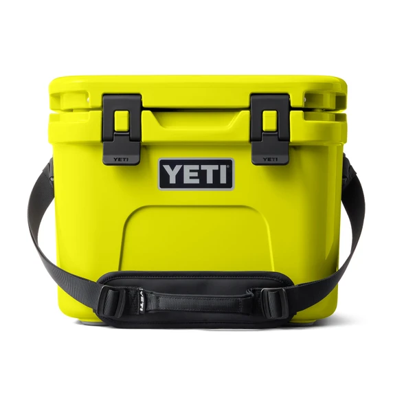 Yeti Roadie 15 Hard-Sided Cooler Image in Firefly Yellow