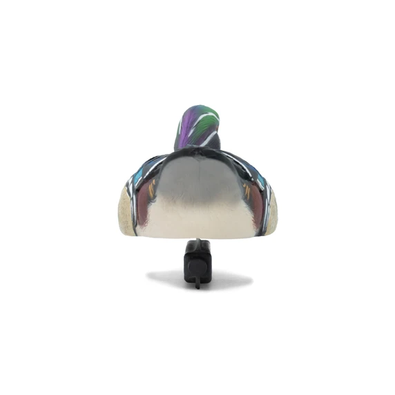 Back image of the HD Wood Ducks Floating Duck Decoys.