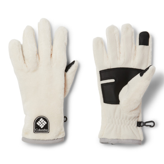 Columbia Women's Fire Side Sherpa Glove Image in Chalk