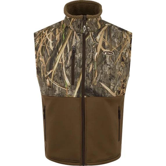 Image of the Drake Hole Shot Windproof Eqwader Vest.