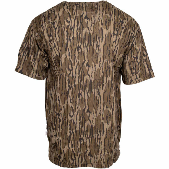 Fast Strike Men's Short Sleeve Cotton Blend T-Shirt - Original Bottomland