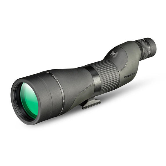 Vortex Crossfire HD 20-60x80 Straight Spotting Scope Front Left Angled Image