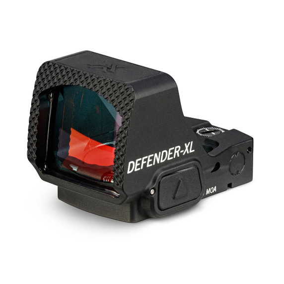 Vortex Defender-XL 5 MOA Red Dot Sight Front Left Angled Image