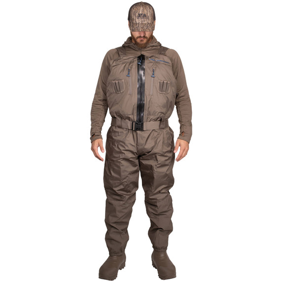 Final Approach Branta 2-in-1 Insulated Wader Image in Brown