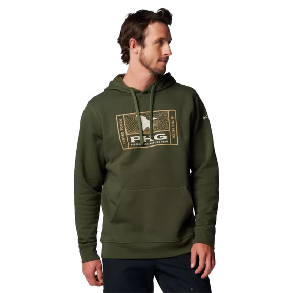 Columbia PHG Tough Line Hoodie - Surplus Green-Tough Duck