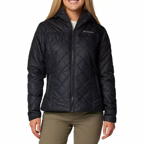 Image of the Columbia Women's Copper Crest II Hooded Jacket in Black