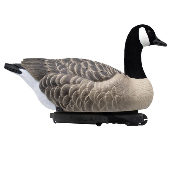 Side High Head Image of the Final Approach HD Honker Floater with Flocked Head.