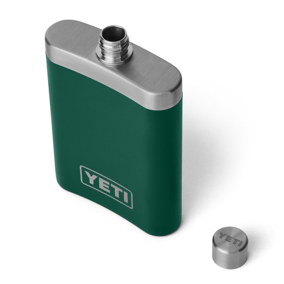 Yeti 7 oz. Flask Top Open Image
