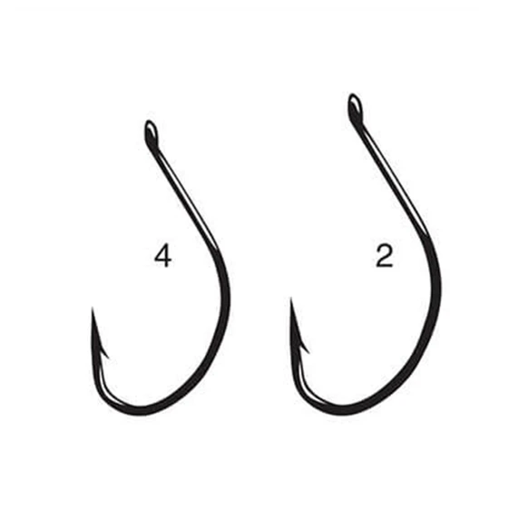 Size Comparison Image of the Gamakatsu Split Shot/Drop Shot Hook.