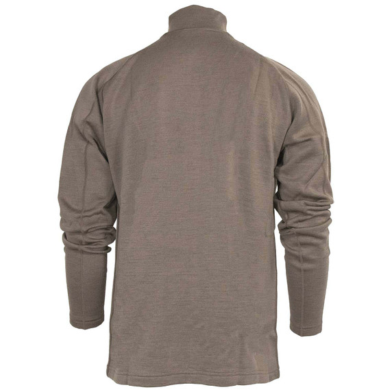 back image of Rogers Biome 350 Merino Mock Neck 1/4 Zip.