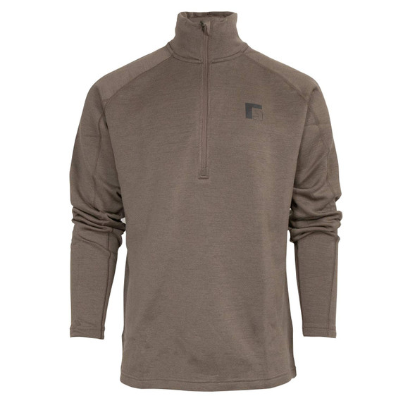 image of Rogers Biome 350 Merino Mock Neck 1/4 Zip.