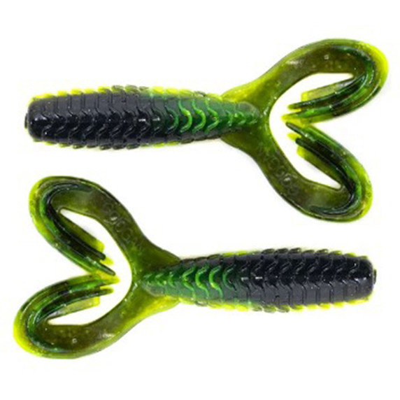 Googan Baits Dub Grub 1.75" - Toxic Waste