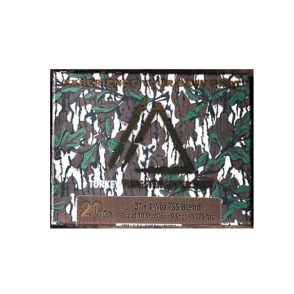 Apex Ammunition 20 Gauge 3" 1 5/8oz 1175FPS Mossy Oak Greenleaf TSS, Box of 5 Image