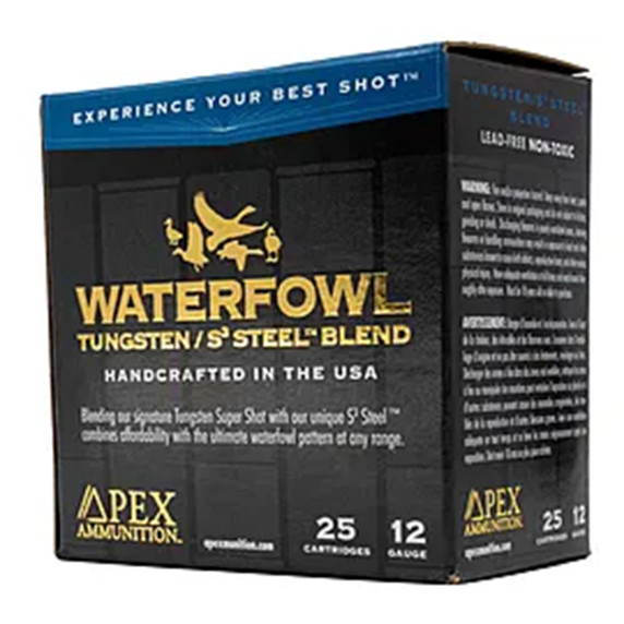 Image of the Apex 12 Gauge Tungsten-Steel Blend Waterfowl Loads.