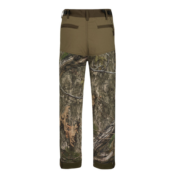 Standstill Windproof Pant with Agion Active XL Back Image in Mossy Oak DNA