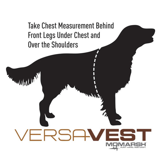 MOmarsh Versa Vest Oversized Chest Panel Measuring Image