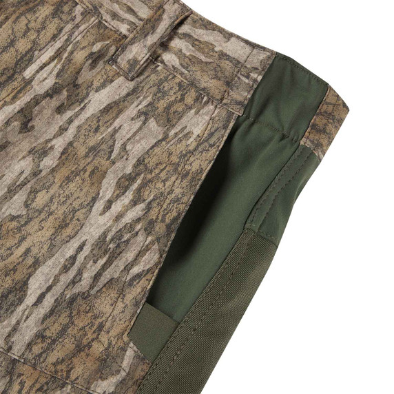 Drake Waterfowl Ol' Tom SWT Turkey Pant Pocket Image in Mossy Oak Bottomland