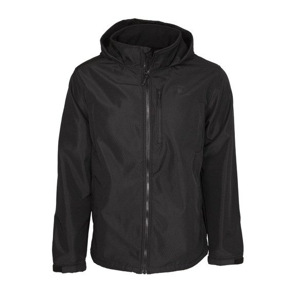 image of Rogers Toughman Jacket Front in Black.