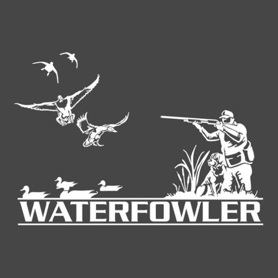 Hunters Image Waterfowler Waterfowl Window Decal