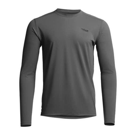 Sitka Radiant Long-Sleeve Crew Image in Iron Grey