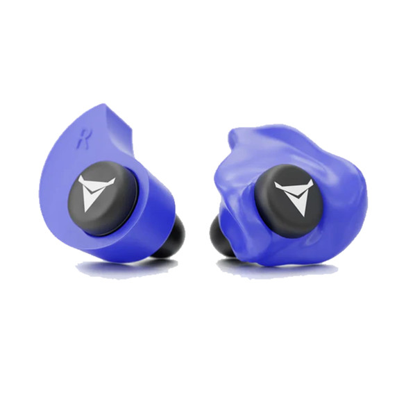 Decibullz Custom Molded Earplugs Image in Blue