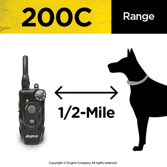 Dogtra 200C Electronic Dog Collar Range Image