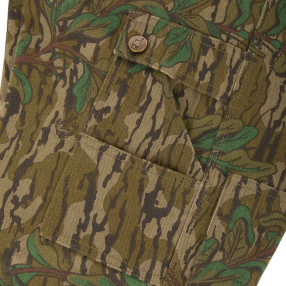 Drake Waterfowl Throwback 80 Field Bib Pockets Image.