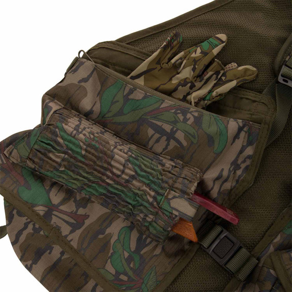 Drake Waterfowl Youth Time and Motion Turkey Strap Vest Box Call Pocket Image