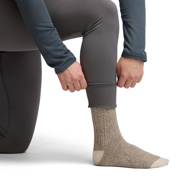 Sitka Women's Core Midweight Bottom Inside Fabric Image in Woodsmoke