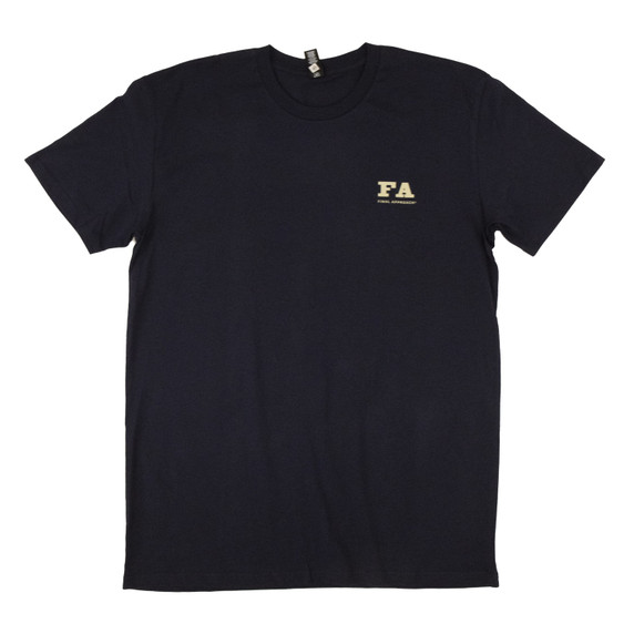 Final Approach Turkey Decoy Shirt Front - Midnight Blue