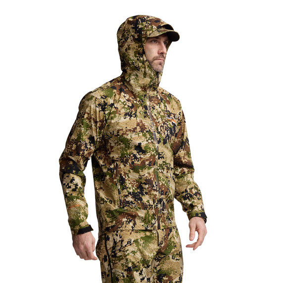 Sitka Men's Dew Point Front Model Jacket Image.