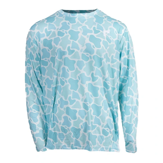 image of Rogers Elite Chill Long Sleeve Tee with Bug Protection in Coastal.