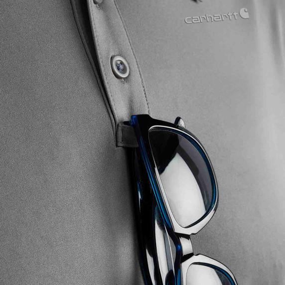 Carhartt Force Sun Defender Relaxed Fit Lightweight Polo Loop Image