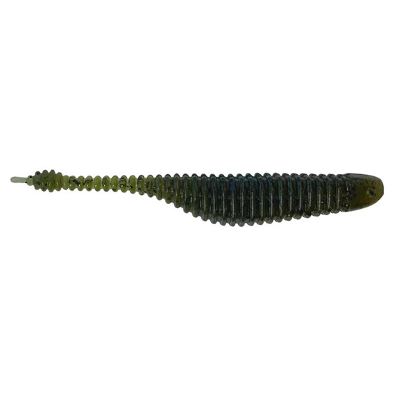 Great Lakes Finesse Drop Minnow Image in Green Pumpkin