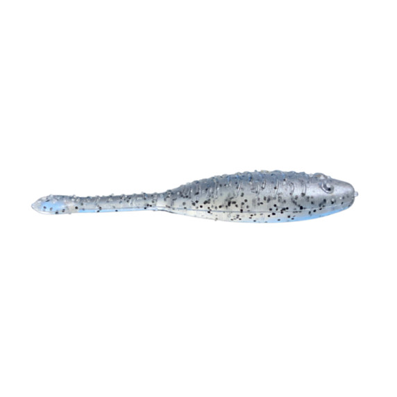 Great Lakes Finesse Flat Cat Soft Bait Image in Clear Shad