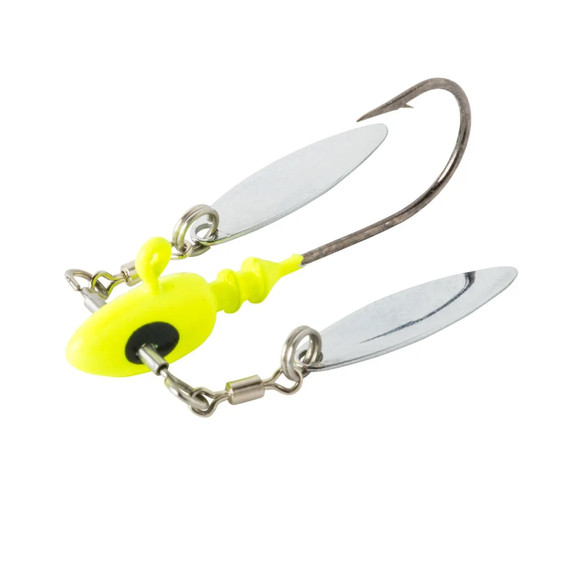 Bobby Garland Head Turn'R Jighead Image in Chartreuse