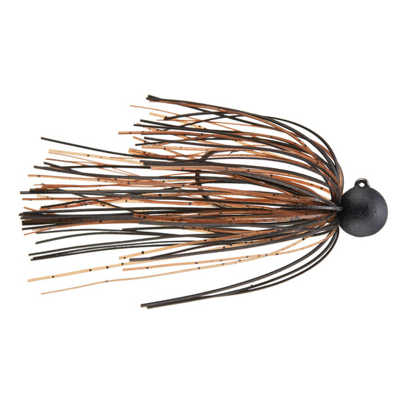 Great Lakes Finesse Matte Finesse Jig, Single Pack Image in Matte Black Brown