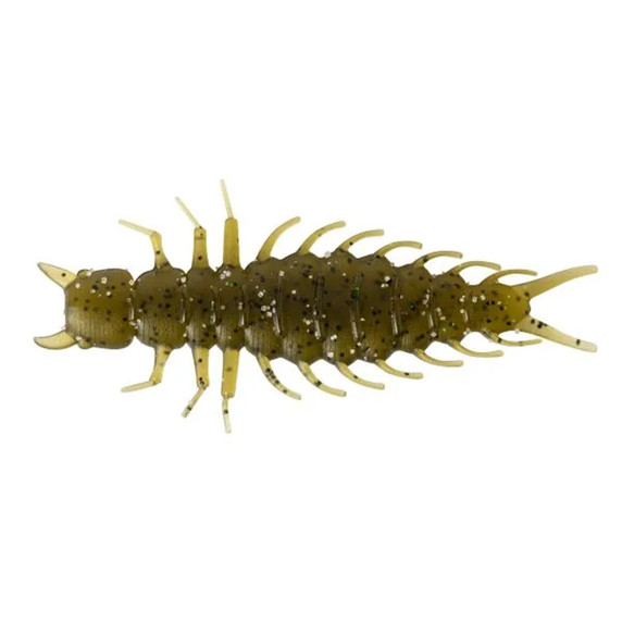 Great Lakes Finesse Juicy Hellgrammite, 8 Pack - Green Pumpkin