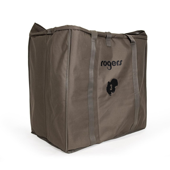 tilted image of Rogers 3 Slot Turkey Decoy Bag.
