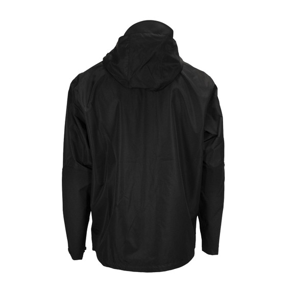 Rogers Sporting Goods Storm Stopper Rain Shell Back Image in Black