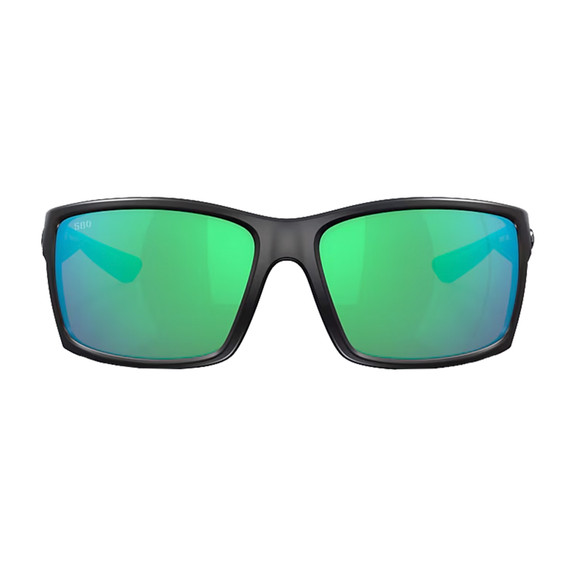 Costa Reefton Polarized Blackout Green Mirror Polarized Sunglasses Front Image 